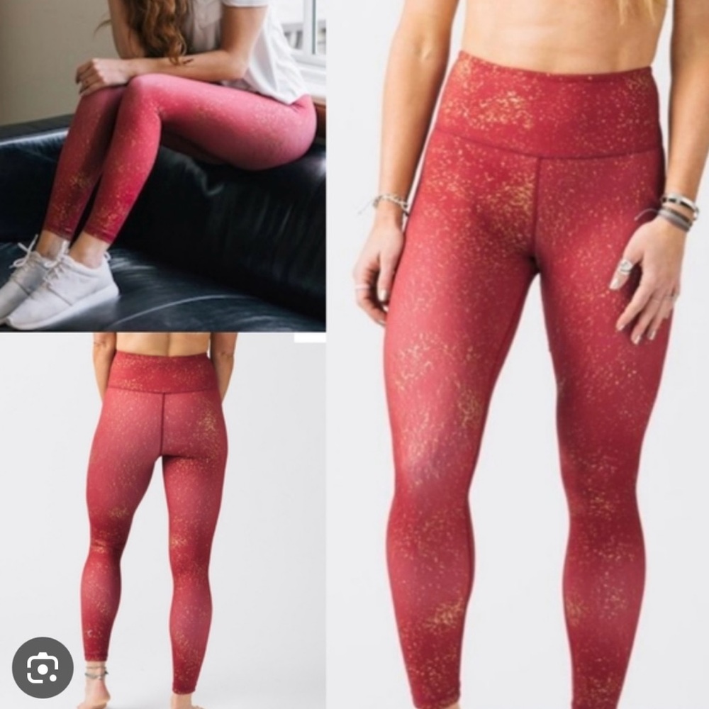 Zyia Red Stay Gold Light & tights 6-8
